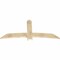 Ekena Millwork Bellingham Rough Sawn Timber Gable Bracket, Douglas Fir, 72"W x 33"H x 2"D x 6"F, 11/12 Pitch GBW072X33X0206BEL00RDF - alternate 5